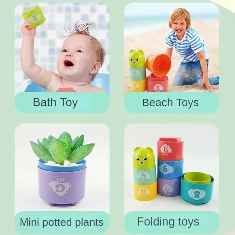 Kids Fun Number Letters Stacking Cup Baby Montessori Early Educational Sensory Puzzle Stack Speed Games Toys for Children Gifts Kids Fun Number Letters Stacking Cup Baby Montessori Early Educational Sensory Puzzle Stack Speed Games Toys for Children Gifts