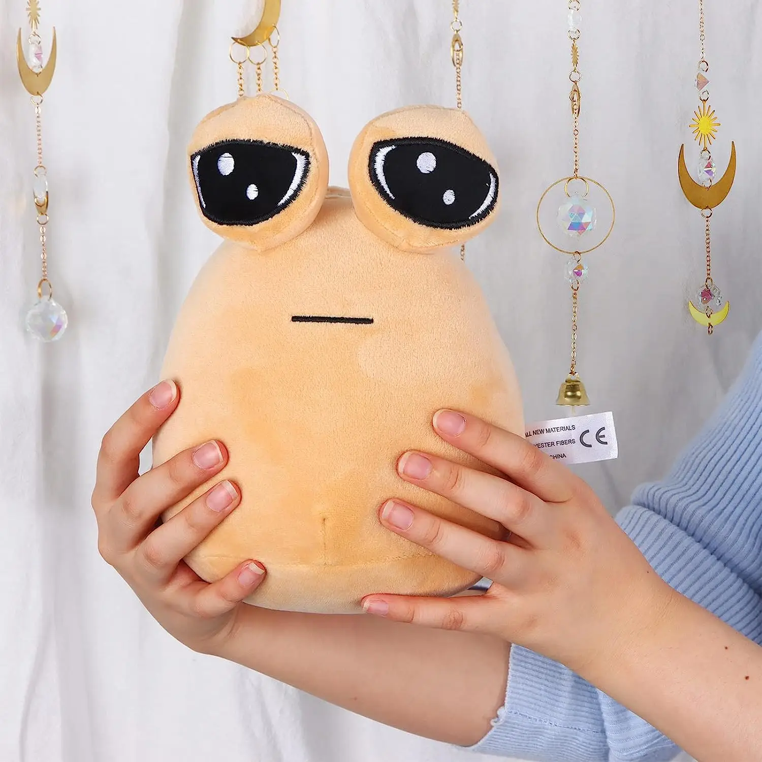 22cm/8.6in Pou Plush Cartoon Alien Toy Kawaii Stuffed Animal Doll Hot Game Figure Gifts for Fans 22cm/8.6in Pou Plush Cartoon Alien Toy Kawaii Stuffed Animal Doll Hot Game Figure Gifts for Fans