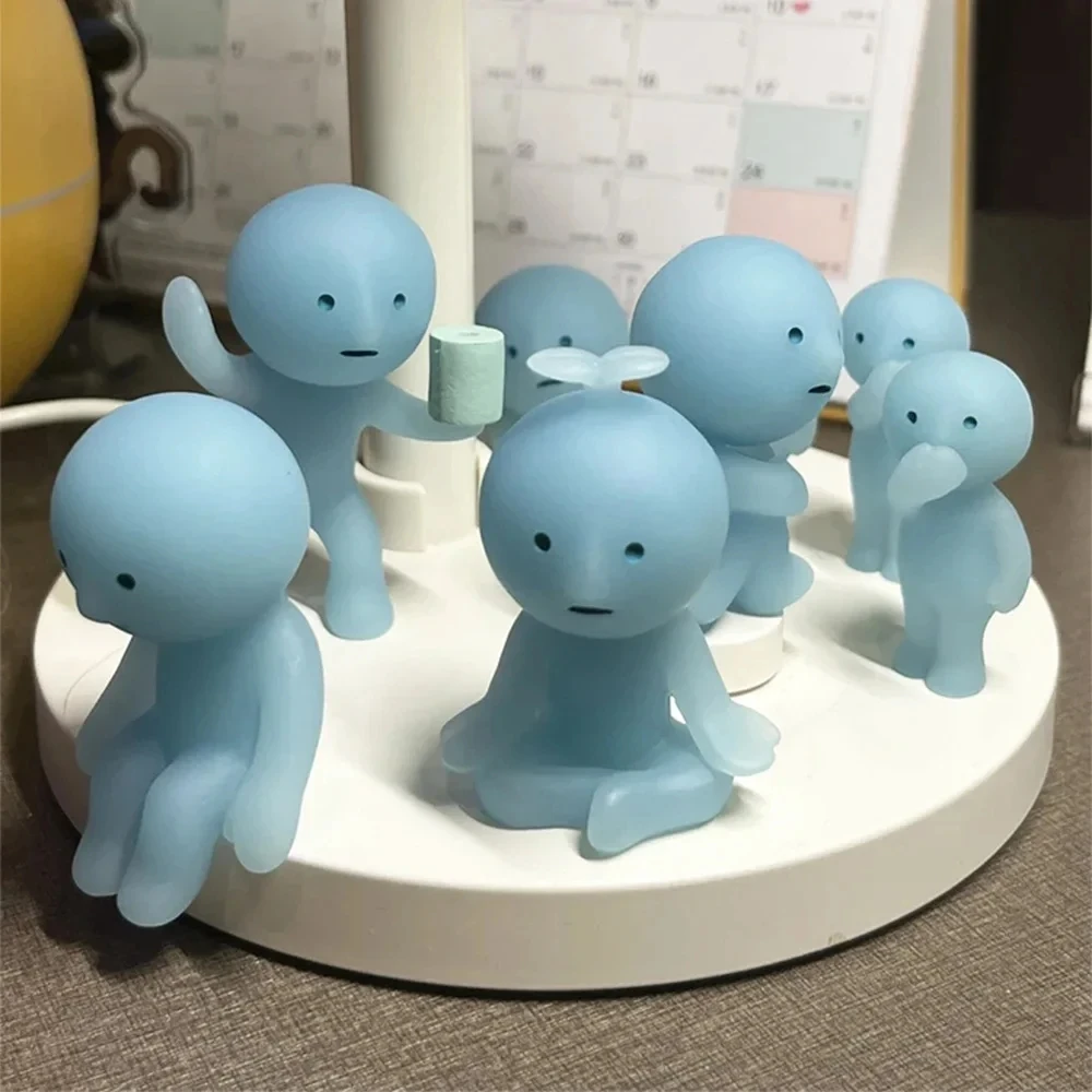 Blind Box Series Noctilucent Green Doll Blind Box Toilet Bath Living Party Series Decor Desktop Model Xmas Toy Surprise Gift Blind Box Series Noctilucent Green Doll Blind Box Toilet Bath Living Party Series Decor Desktop Model Xmas Toy Surprise Gift