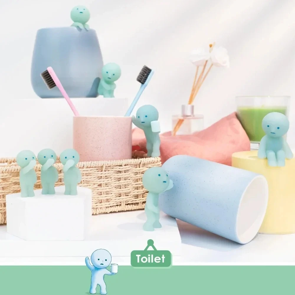 Blind Box Series Noctilucent Green Doll Blind Box Toilet Bath Living Party Series Decor Desktop Model Xmas Toy Surprise Gift Blind Box Series Noctilucent Green Doll Blind Box Toilet Bath Living Party Series Decor Desktop Model Xmas Toy Surprise Gift