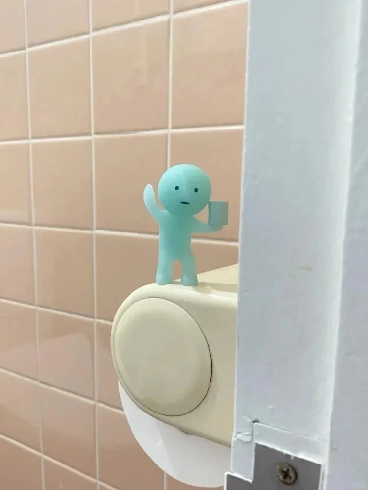 Blind Box Series Noctilucent Green Doll Blind Box Toilet Bath Living Party Series Decor Desktop Model Xmas Toy Surprise Gift Blind Box Series Noctilucent Green Doll Blind Box Toilet Bath Living Party Series Decor Desktop Model Xmas Toy Surprise Gift