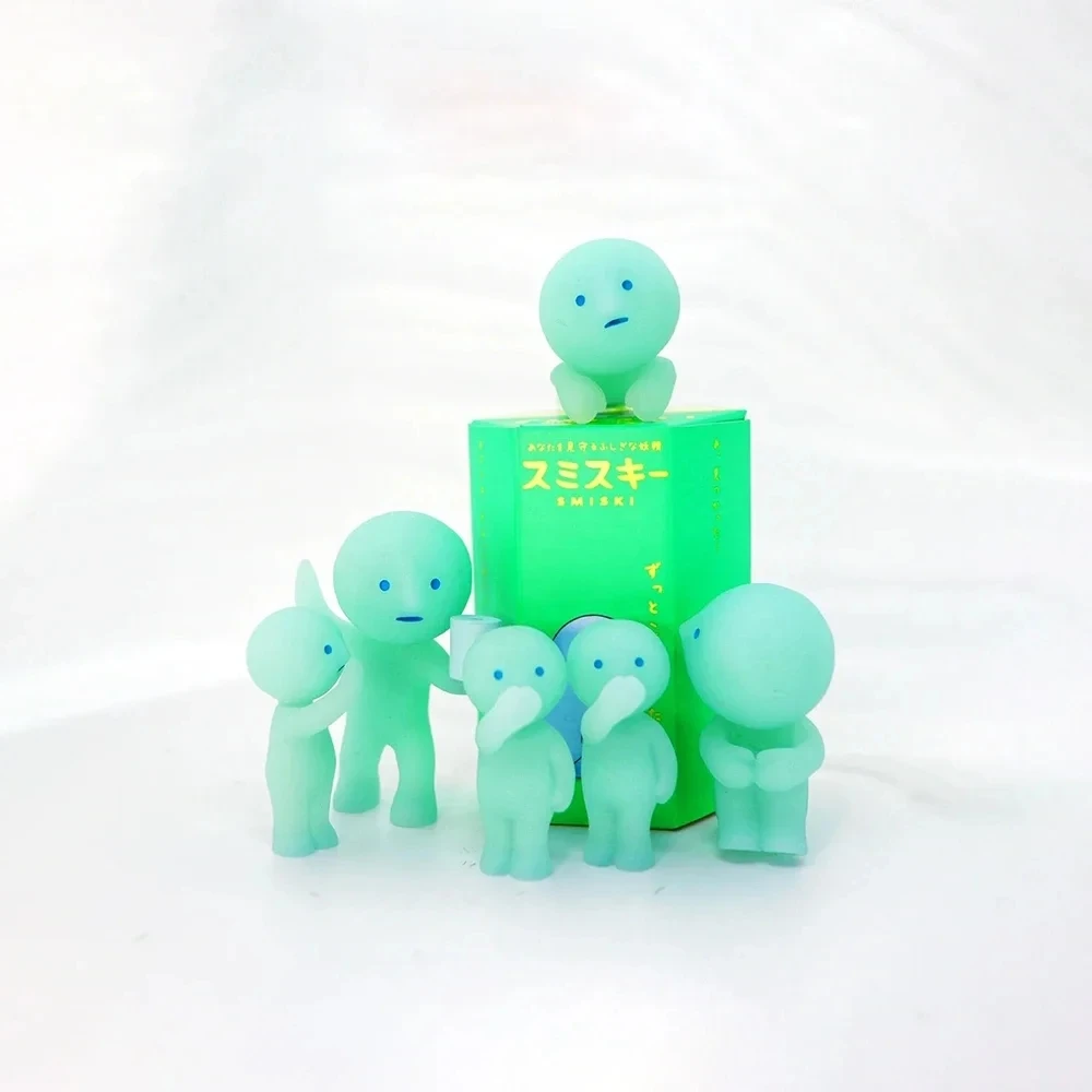 Blind Box Series Noctilucent Green Doll Blind Box Toilet Bath Living Party Series Decor Desktop Model Xmas Toy Surprise Gift Blind Box Series Noctilucent Green Doll Blind Box Toilet Bath Living Party Series Decor Desktop Model Xmas Toy Surprise Gift