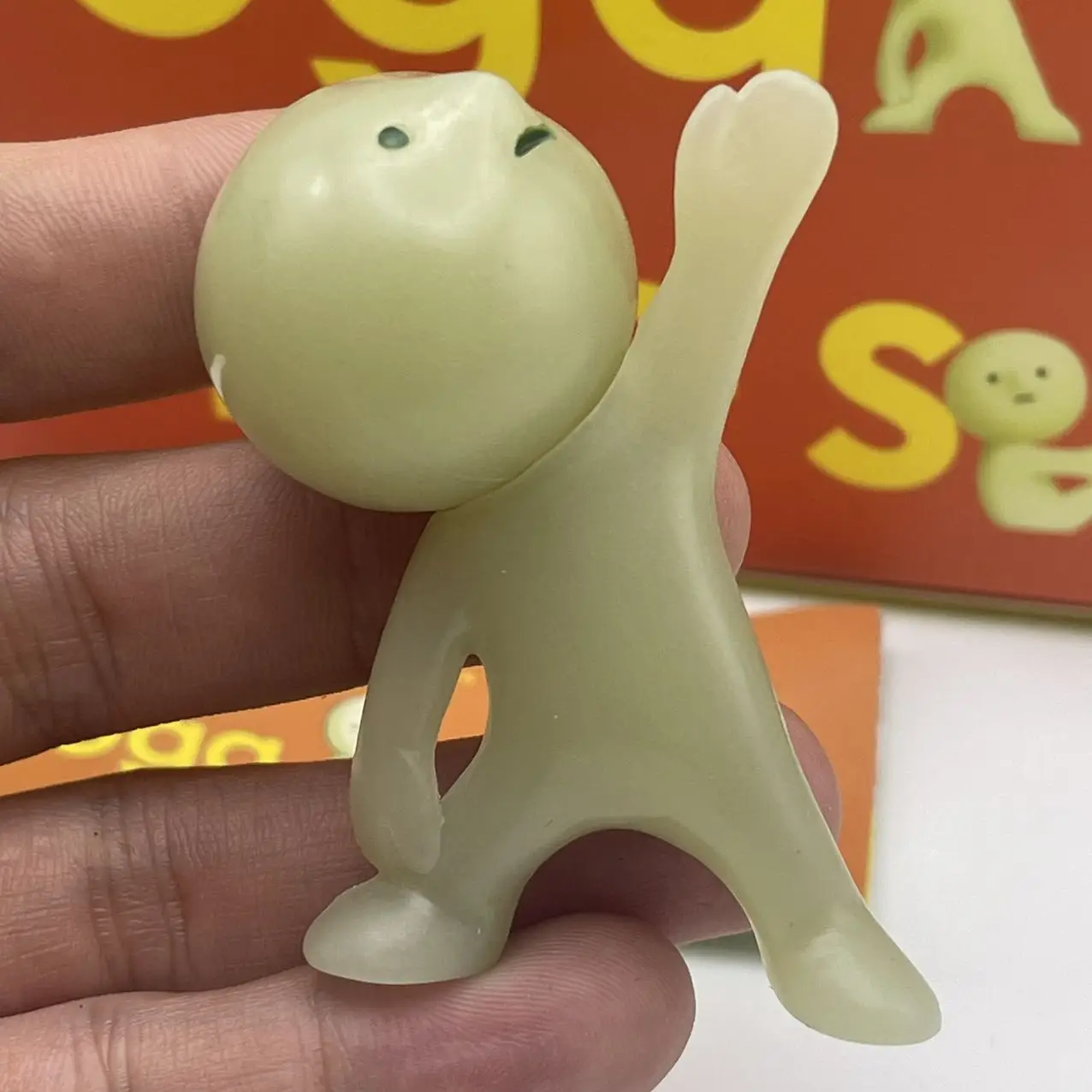 Sonny Angel Smiski Yoga Serie Mystery Cute Noctilucent Green Doll Action Figures Cartoon Desktop Blind Box Model Gift Doll Toys Sonny Angel Smiski Yoga Serie Mystery Cute Noctilucent Green Doll Action Figures Cartoon Desktop Blind Box Model Gift Doll Toys