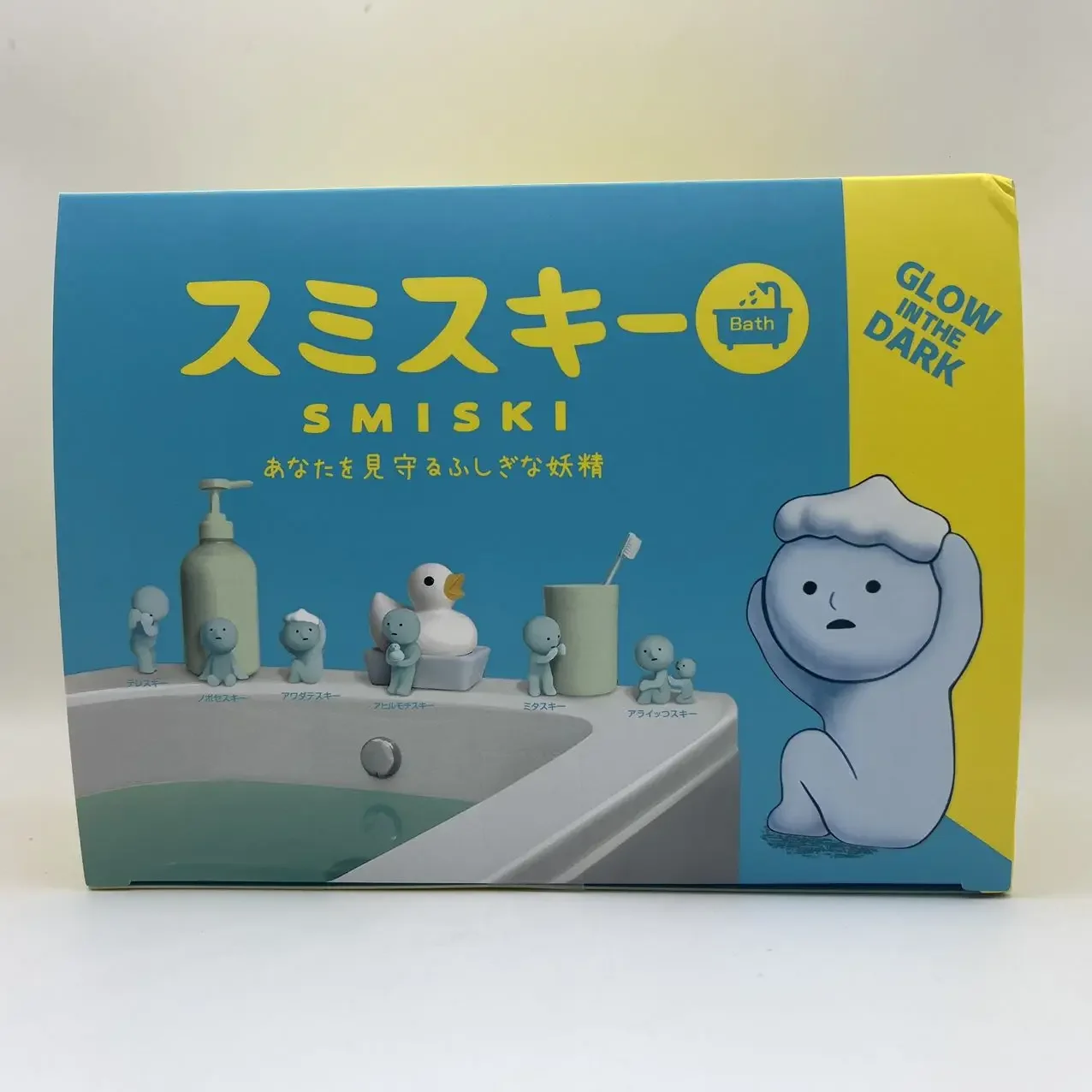 New Smiski Bath Serie Blind Box Toys Cute Glow Anime Doll Model Action Figures Cartoon Desktop Ornament Birthday Gifts New Smiski Bath Serie Blind Box Toys Cute Glow Anime Doll Model Action Figures Cartoon Desktop Ornament Birthday Gifts