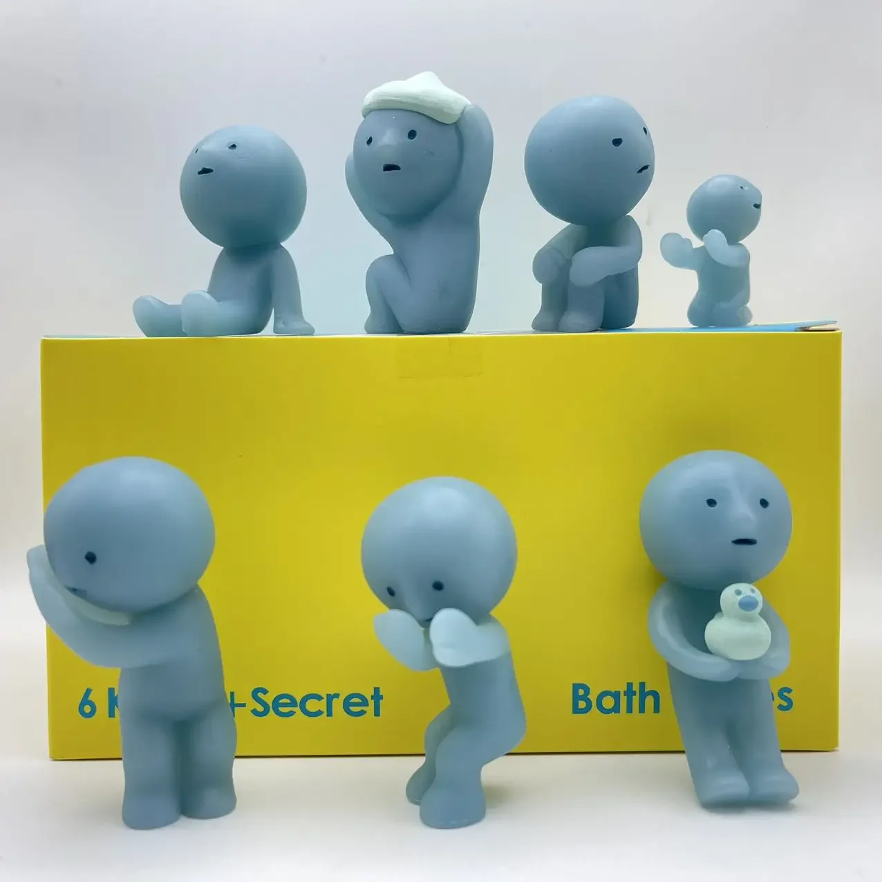 New Smiski Bath Serie Blind Box Toys Cute Glow Anime Doll Model Action Figures Cartoon Desktop Ornament Birthday Gifts New Smiski Bath Serie Blind Box Toys Cute Glow Anime Doll Model Action Figures Cartoon Desktop Ornament Birthday Gifts