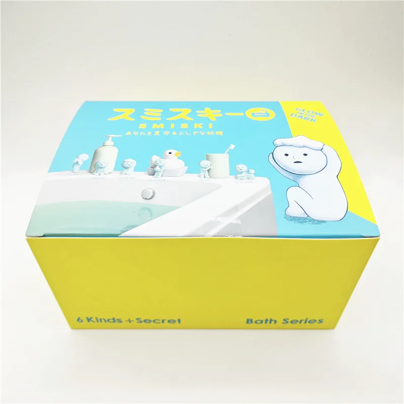 New Smiski Bath Serie Blind Box Toys Cute Glow Anime Doll Model Action Figures Cartoon Desktop Ornament Birthday Gifts New Smiski Bath Serie Blind Box Toys Cute Glow Anime Doll Model Action Figures Cartoon Desktop Ornament Birthday Gifts