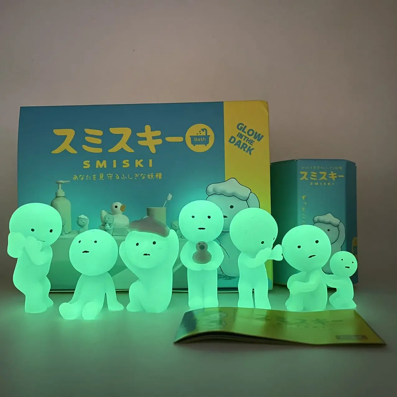 New Smiski Bath Serie Blind Box Toys Cute Glow Anime Doll Model Action Figures Cartoon Desktop Ornament Birthday Gifts New Smiski Bath Serie Blind Box Toys Cute Glow Anime Doll Model Action Figures Cartoon Desktop Ornament Birthday Gifts