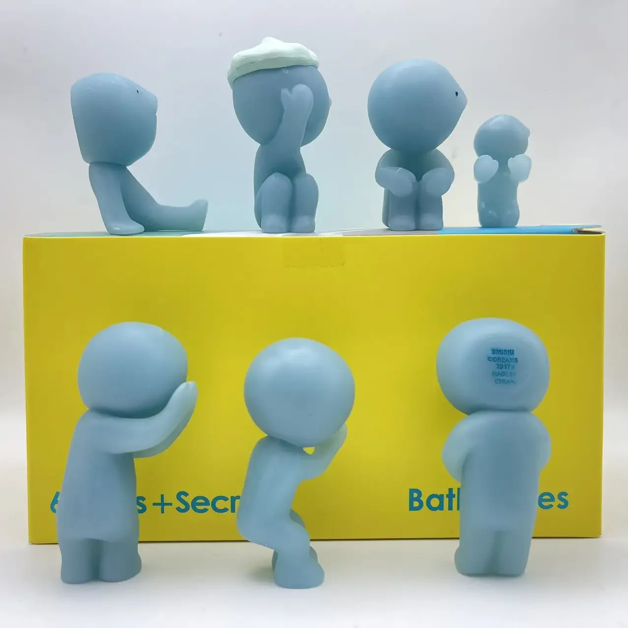 New Smiski Bath Serie Blind Box Toys Cute Glow Anime Doll Model Action Figures Cartoon Desktop Ornament Birthday Gifts New Smiski Bath Serie Blind Box Toys Cute Glow Anime Doll Model Action Figures Cartoon Desktop Ornament Birthday Gifts