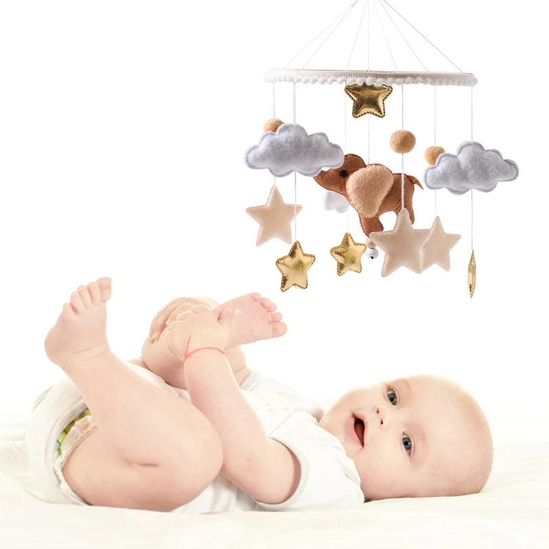 Baby Crib Mobile Wooden Bed Bell Rattle Toy Soft Felt Hot Air Balloon Wind Chime Pendant Newborn Comfort Bed Bell Toys Baby Gift Baby Crib Mobile Wooden Bed Bell Rattle Toy Soft Felt Hot Air Balloon Wind Chime Pendant Newborn Comfort Bed Bell Toys Baby Gift