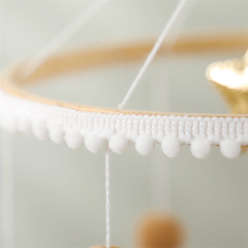 Baby Crib Mobile Wooden Bed Bell Rattle Toy Soft Felt Hot Air Balloon Wind Chime Pendant Newborn Comfort Bed Bell Toys Baby Gift Baby Crib Mobile Wooden Bed Bell Rattle Toy Soft Felt Hot Air Balloon Wind Chime Pendant Newborn Comfort Bed Bell Toys Baby Gift