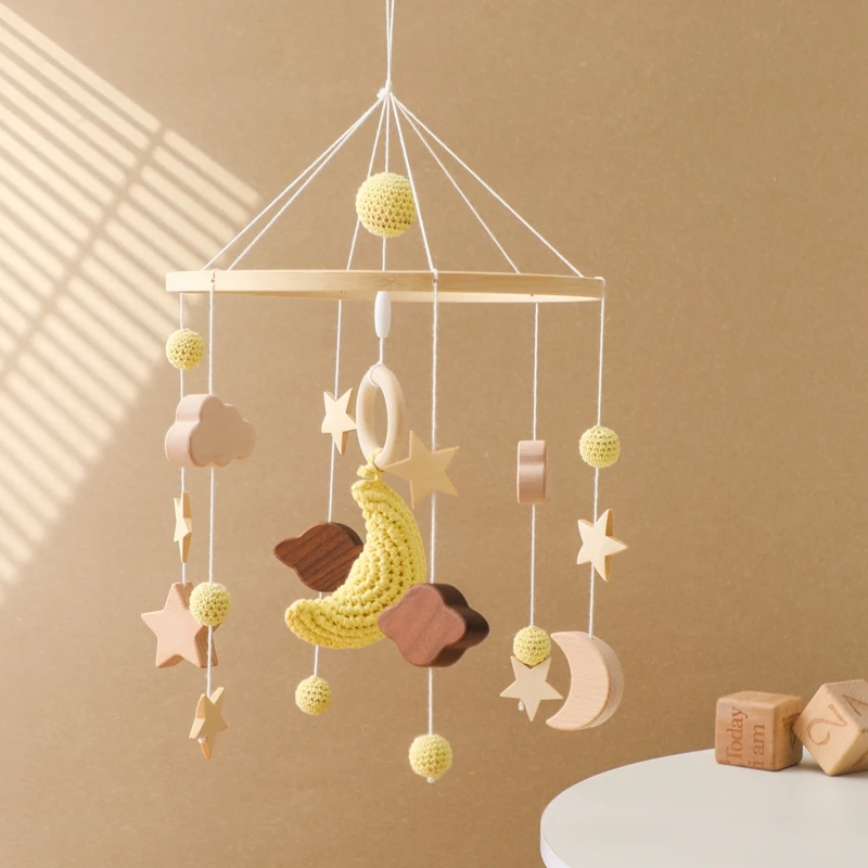 Baby Crib Mobile Wooden Bed Bell Rattle Toy Soft Felt Hot Air Balloon Wind Chime Pendant Newborn Comfort Bed Bell Toys Baby Gift Baby Crib Mobile Wooden Bed Bell Rattle Toy Soft Felt Hot Air Balloon Wind Chime Pendant Newborn Comfort Bed Bell Toys Baby Gift