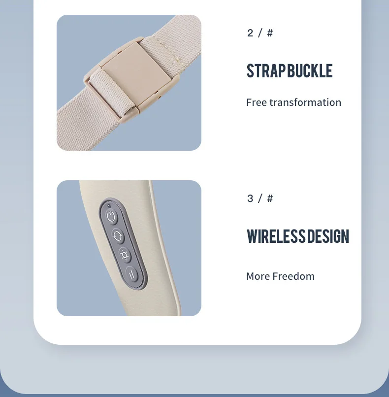 Foreverlily 26W Neck And Shoulder Massager Wireless Shoulder And Back Kneading Massage Shawl Trapezius Neck Cervical masajeador Foreverlily 26W Neck And Shoulder Massager Wireless Shoulder And Back Kneading Massage Shawl Trapezius Neck Cervical masajeador