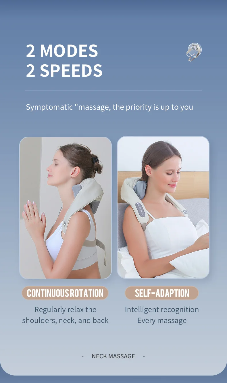 Foreverlily 26W Neck And Shoulder Massager Wireless Shoulder And Back Kneading Massage Shawl Trapezius Neck Cervical masajeador Foreverlily 26W Neck And Shoulder Massager Wireless Shoulder And Back Kneading Massage Shawl Trapezius Neck Cervical masajeador