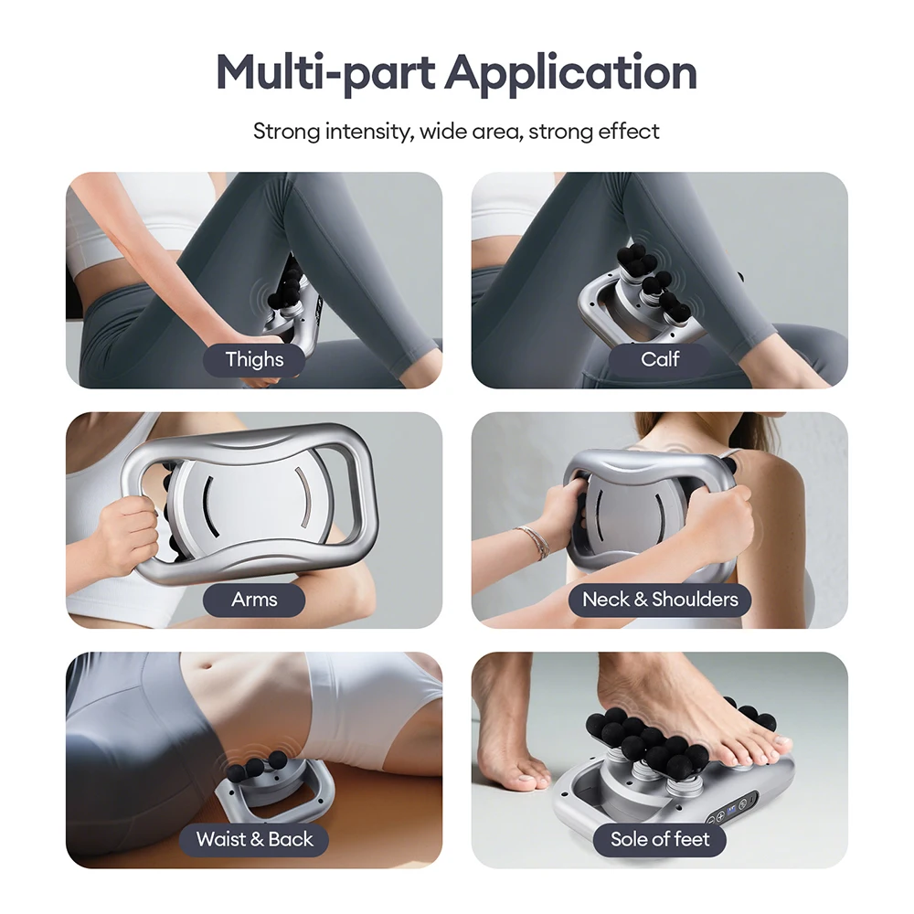 22-Head Fascia Gun High-Frequency Vibration Body Massage Gun Back and Waist Massager Massager Neck Shoulder Massager masajeador 22-Head Fascia Gun High-Frequency Vibration Body Massage Gun Back and Waist Massager Massager Neck Shoulder Massager masajeador
