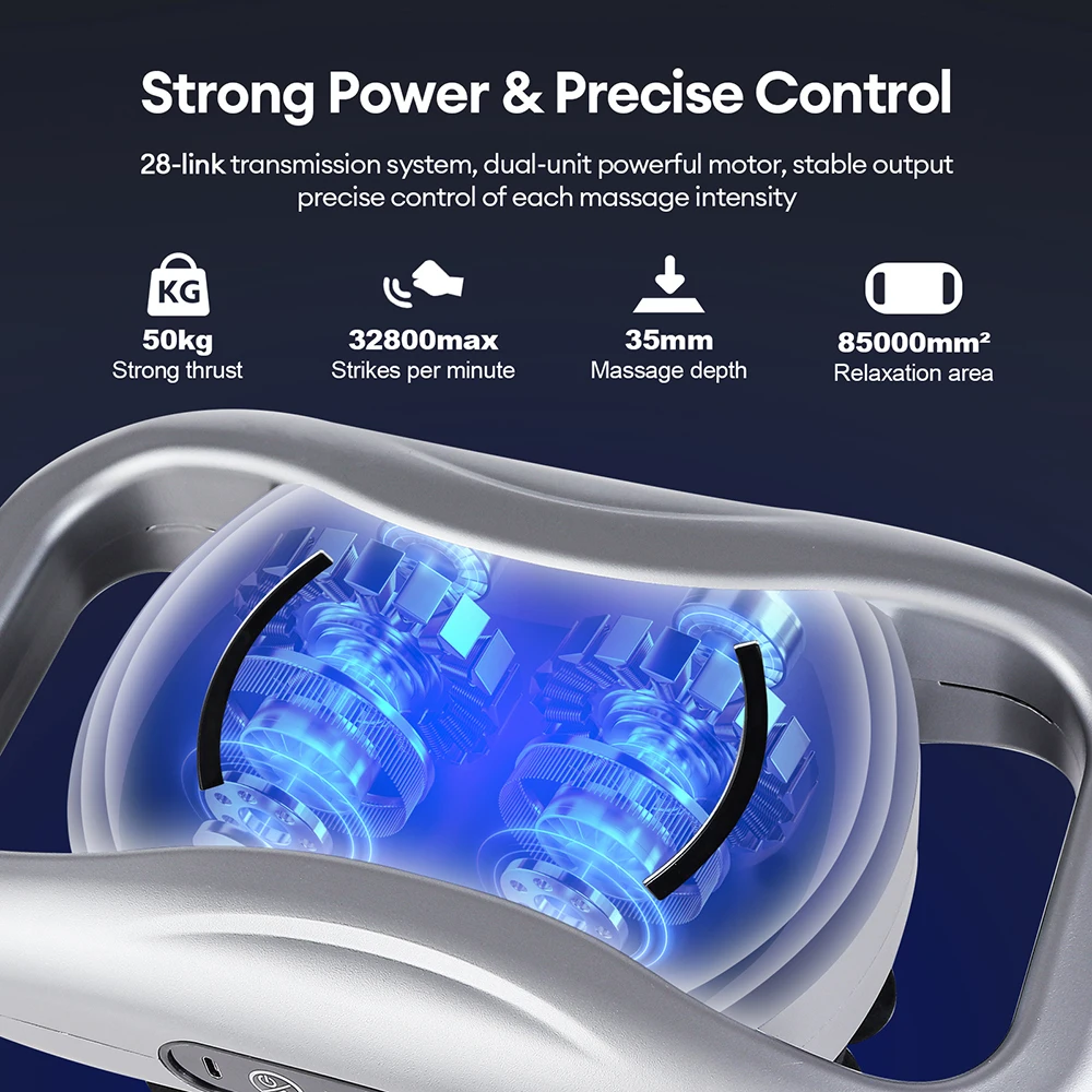 22-Head Fascia Gun High-Frequency Vibration Body Massage Gun Back and Waist Massager Neck Shoulder Massager Muscle masajeador 22-Head Fascia Gun High-Frequency Vibration Body Massage Gun Back and Waist Massager Neck Shoulder Massager Muscle masajeador