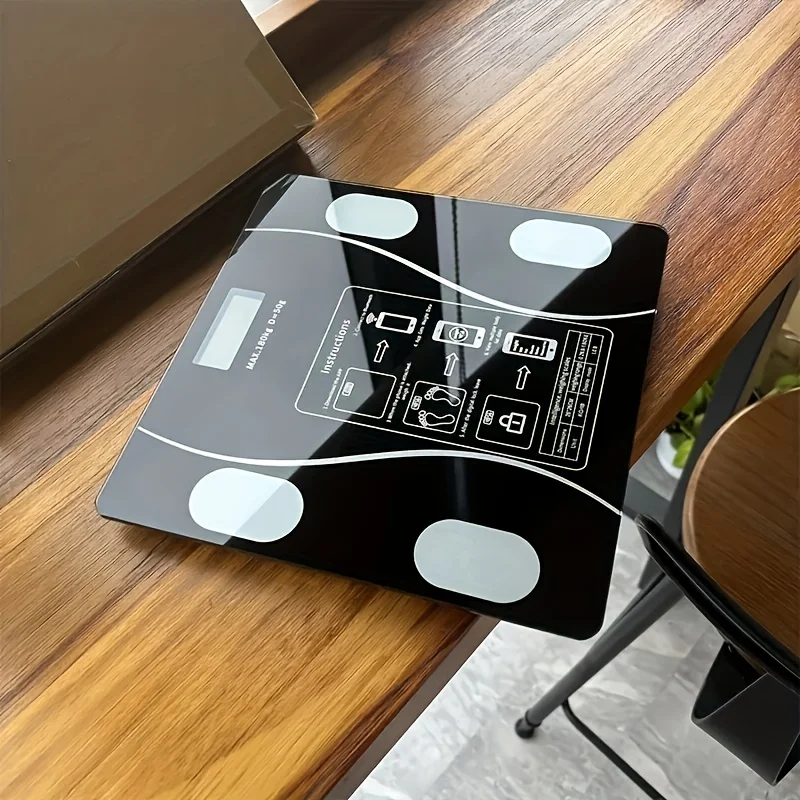 Intelligent Digital Body Scale With Backlit LED Display Screen,Weighing Up To 400 Pounds,Ideal for Weight Management & Fitness Intelligent Digital Body Scale With Backlit LED Display Screen,Weighing Up To 400 Pounds,Ideal for Weight Management & Fitness