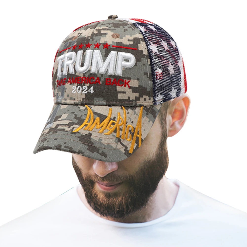 Trump 2024 Baseball Cap Keep America Great Duck Tongue Hat 3D Embroidery Snapback President Hat Adjustable for Outdoor Sports Trump 2024 Baseball Cap Keep America Great Duck Tongue Hat 3D Embroidery Snapback President Hat Adjustable for Outdoor Sports