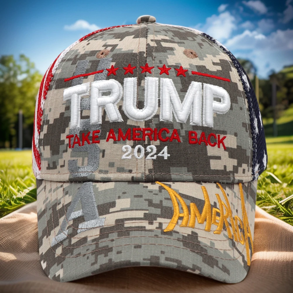 Trump 2024 Baseball Cap Keep America Great Duck Tongue Hat 3D Embroidery Snapback President Hat Adjustable for Outdoor Sports Trump 2024 Baseball Cap Keep America Great Duck Tongue Hat 3D Embroidery Snapback President Hat Adjustable for Outdoor Sports