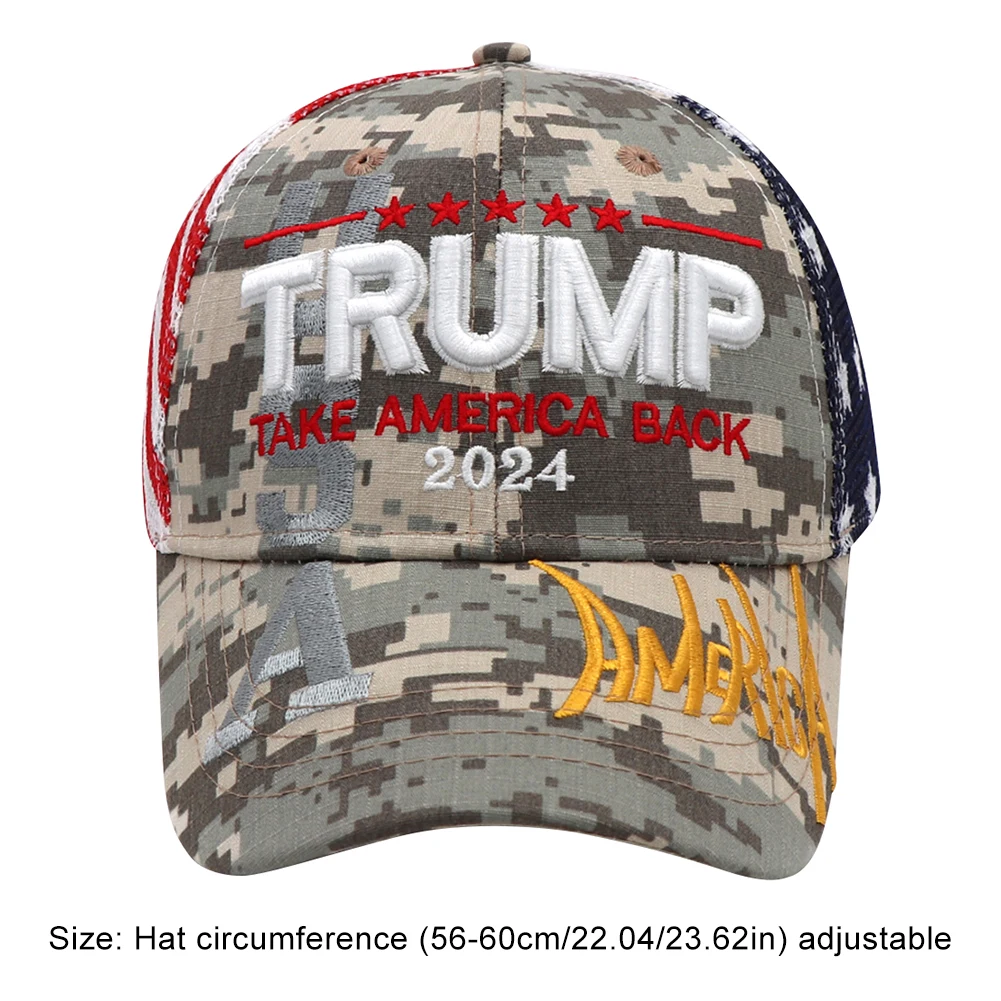 Trump 2024 Baseball Cap Keep America Great Duck Tongue Hat 3D Embroidery Snapback President Hat Adjustable for Outdoor Sports Trump 2024 Baseball Cap Keep America Great Duck Tongue Hat 3D Embroidery Snapback President Hat Adjustable for Outdoor Sports