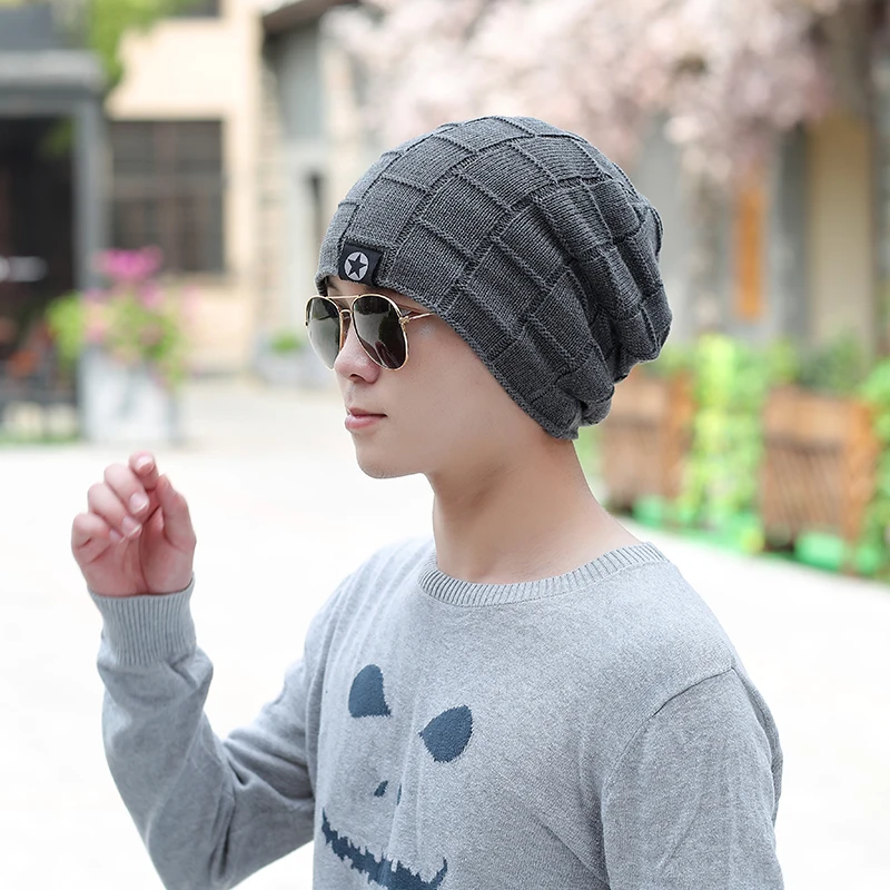 New Fashion Winter Warm Knit Beanies Men Women Outdoor Hats Thick Plush Unisex Hats Casual Star Knitted Snow Prevention Gorras New Fashion Winter Warm Knit Beanies Men Women Outdoor Hats Thick Plush Unisex Hats Casual Star Knitted Snow Prevention Gorras