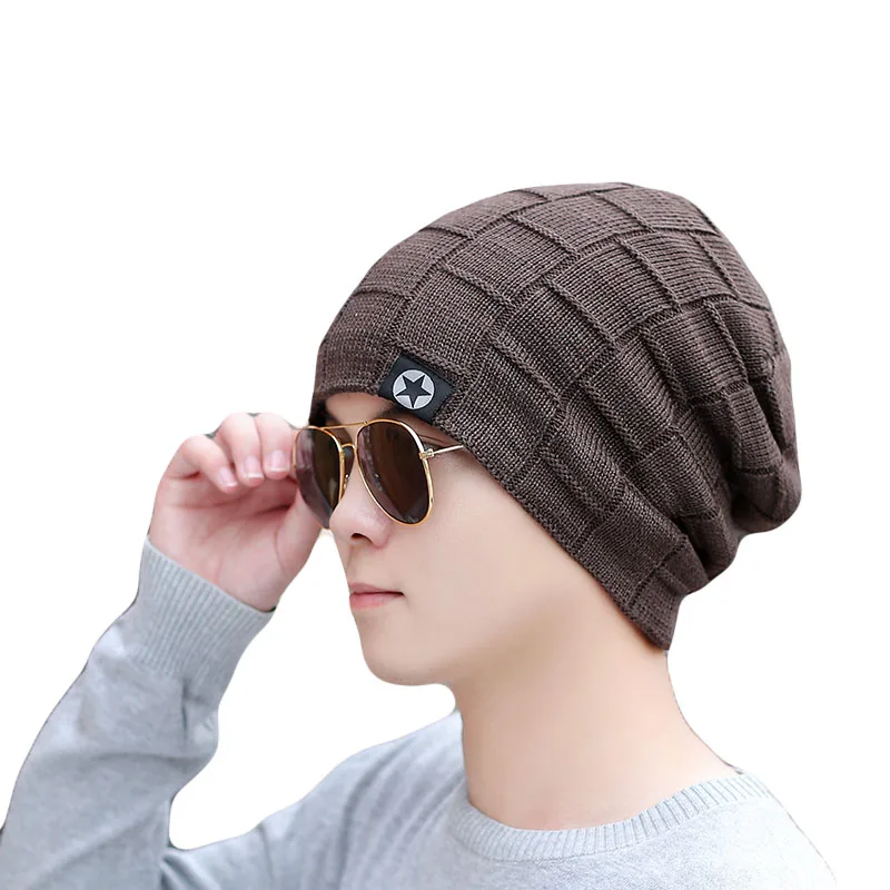 New Fashion Winter Warm Knit Beanies Men Women Outdoor Hats Thick Plush Unisex Hats Casual Star Knitted Snow Prevention Gorras New Fashion Winter Warm Knit Beanies Men Women Outdoor Hats Thick Plush Unisex Hats Casual Star Knitted Snow Prevention Gorras