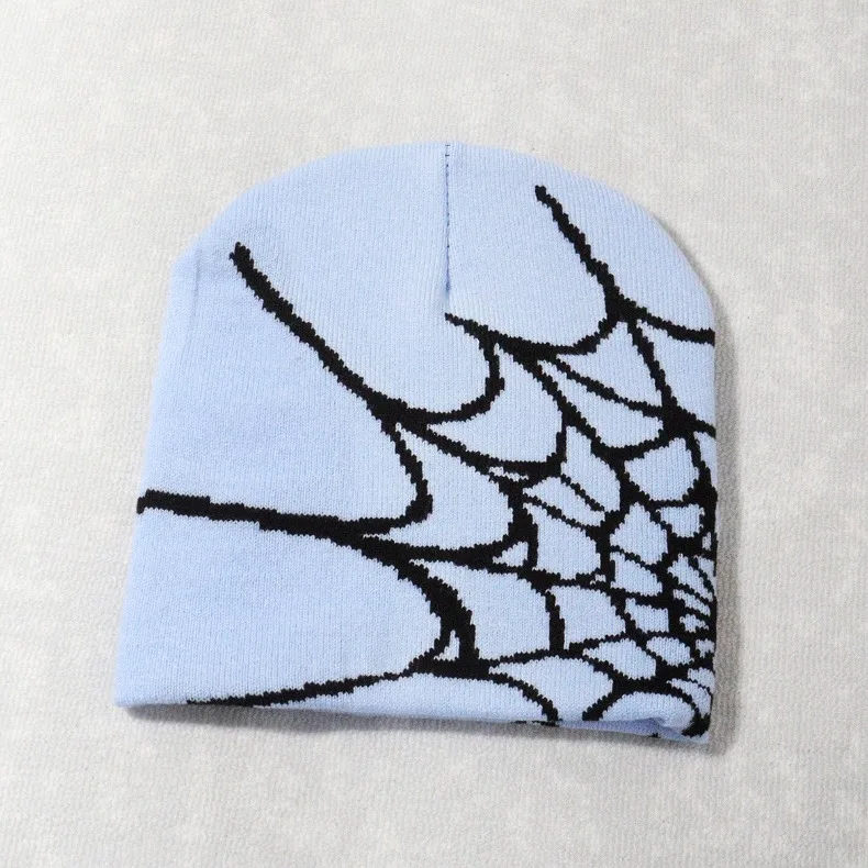 Knitting Spider Web Design Hat Skullies Beanies for Men Women Pullover Pile Cap Y2k Goth Warm Beanie Hats New Hip-hop Street Cap Knitting Spider Web Design Hat Skullies Beanies for Men Women Pullover Pile Cap Y2k Goth Warm Beanie Hats New Hip-hop Street Cap