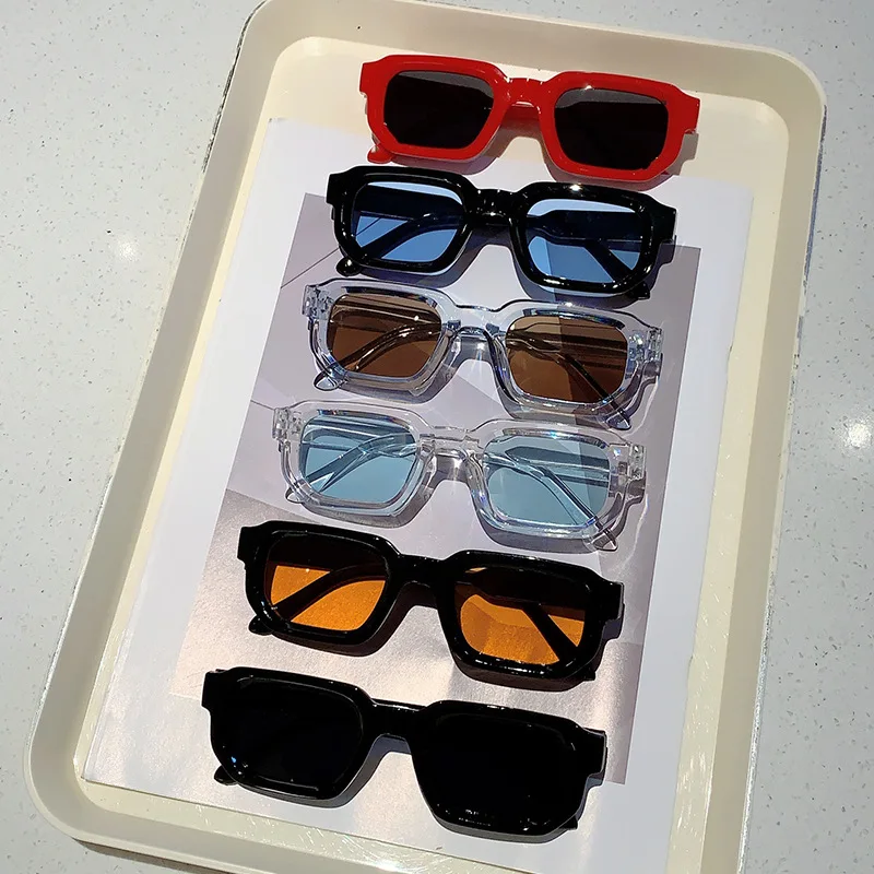 New Men Vintage Rectangle Frame Sunglasses Fashion Retro Sun Glasses Luxury Brand Design Glasses UV400 Eyewear Women Goggles New Men Vintage Rectangle Frame Sunglasses Fashion Retro Sun Glasses Luxury Brand Design Glasses UV400 Eyewear Women Goggles