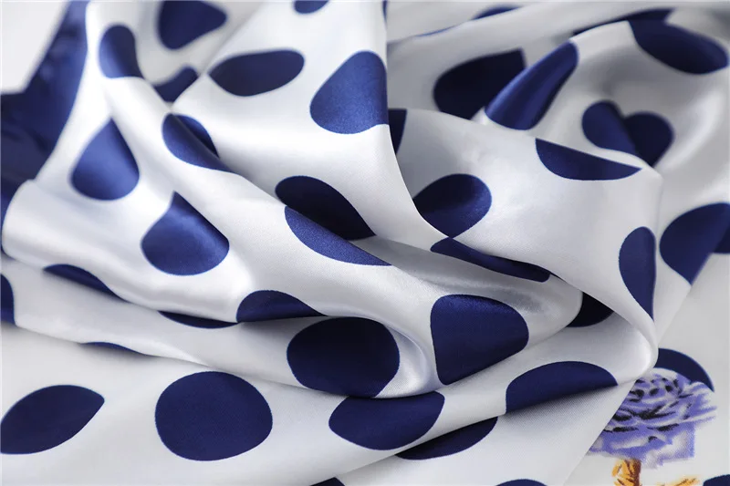 2024 Korean Fashion Dot Butterfly 60x60cm Square Scarf Silk Chiffon Girl Kerchief Wristband Luxury Bandana Women Headscarf Hijab 2024 Korean Fashion Dot Butterfly 60x60cm Square Scarf Silk Chiffon Girl Kerchief Wristband Luxury Bandana Women Headscarf Hijab