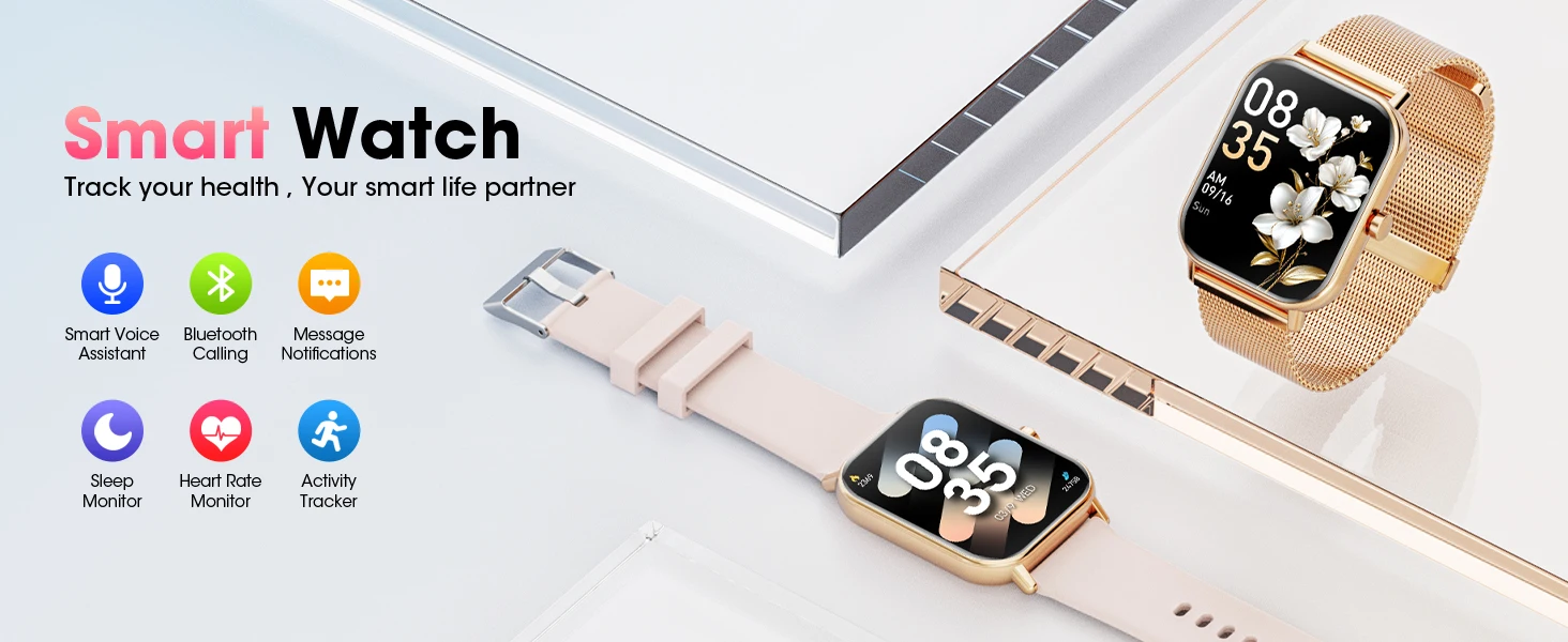 Karchilor 2025 Smartwatch, 1.85 High-Definition Large Screen, Women'S Fitness Tracker, Men'S Ip68 Waterproof, Sports Watch Karchilor 2025 Smartwatch, 1.85 High-Definition Large Screen, Women'S Fitness Tracker, Men'S Ip68 Waterproof, Sports Watch
