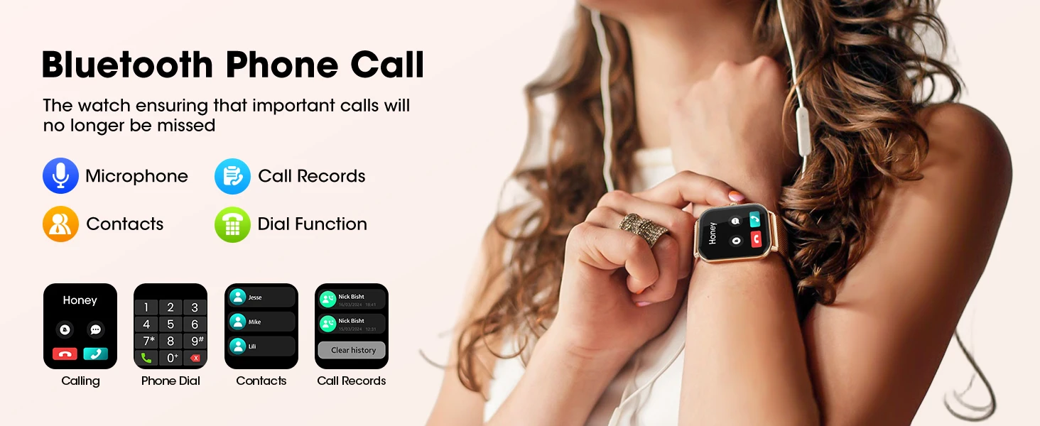 Karchilor 2025 Smartwatch, 1.85 High-Definition Large Screen, Women'S Fitness Tracker, Men'S Ip68 Waterproof, Sports Watch Karchilor 2025 Smartwatch, 1.85 High-Definition Large Screen, Women'S Fitness Tracker, Men'S Ip68 Waterproof, Sports Watch