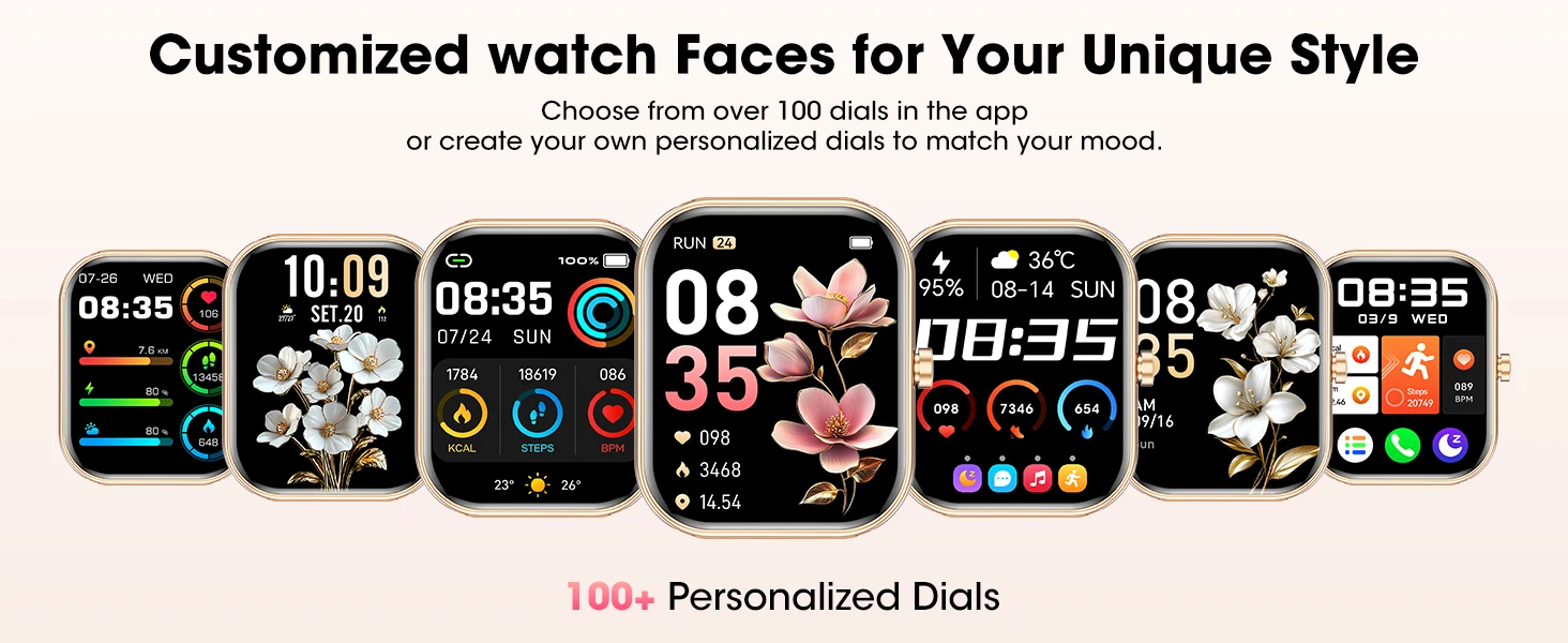 Karchilor 2025 Smartwatch, 1.85 High-Definition Large Screen, Women'S Fitness Tracker, Men'S Ip68 Waterproof, Sports Watch Karchilor 2025 Smartwatch, 1.85 High-Definition Large Screen, Women'S Fitness Tracker, Men'S Ip68 Waterproof, Sports Watch