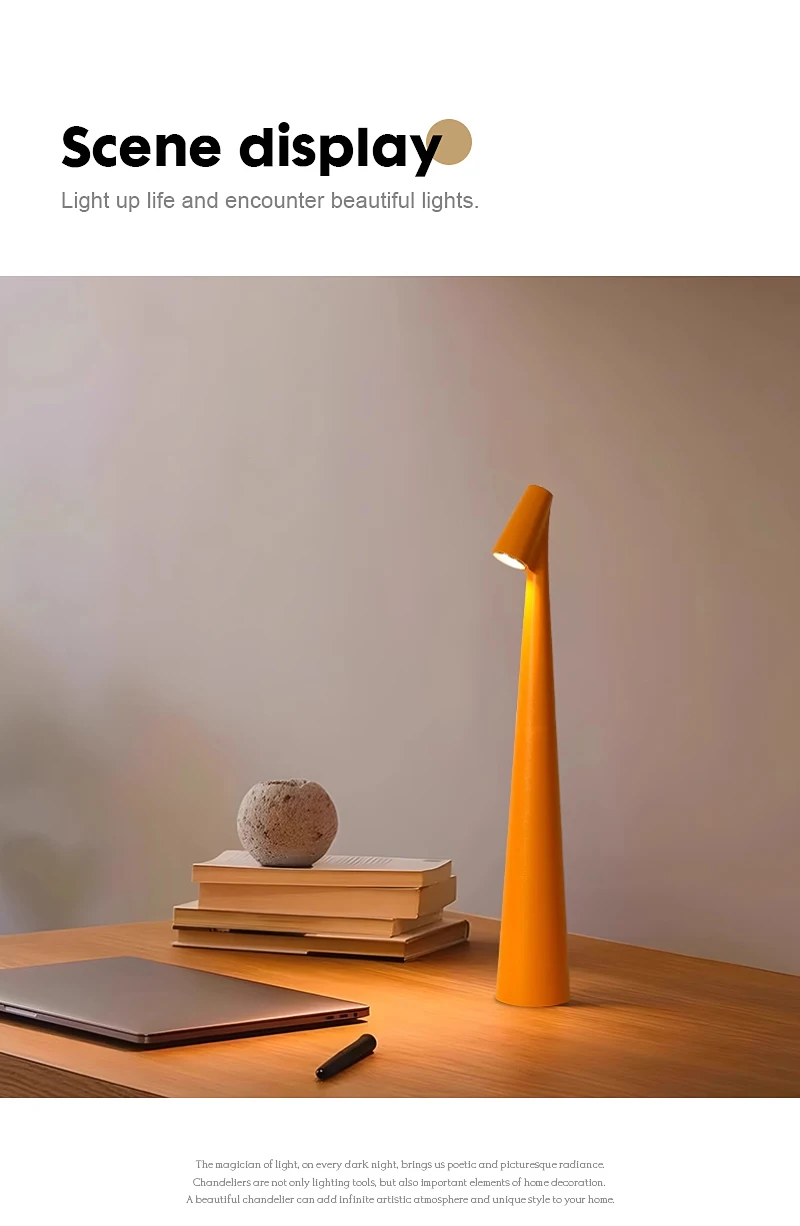 Portable LED Table Lamp USB Rechargeable Desk Light Creative Decorative Lighting Night Lamps Atmosphere Desktop Decor Light Portable LED Table Lamp USB Rechargeable Desk Light Creative Decorative Lighting Night Lamps Atmosphere Desktop Decor Light