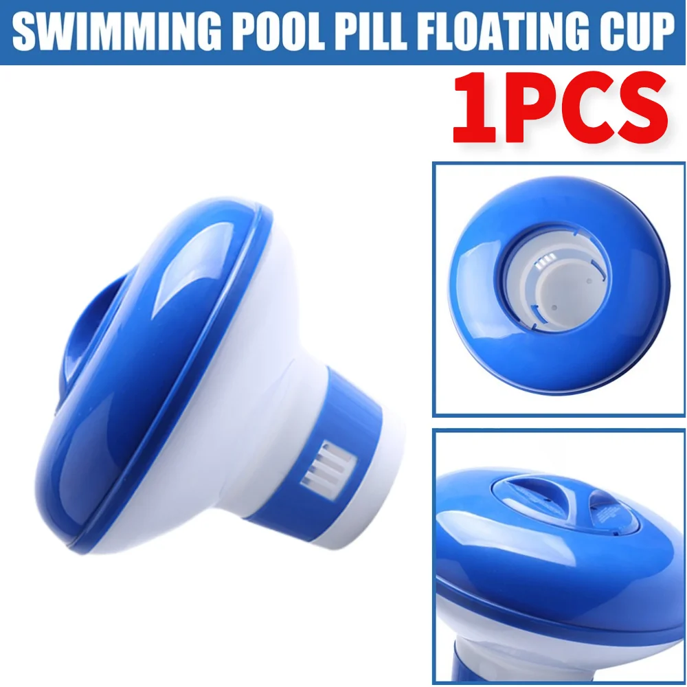 Swimming Pool Storage Holder Chlorine Tablet Automatic Dispenser Spa Pool Cleaner Swimming Pool Cleaning Pill Disinfecting Box Swimming Pool Storage Holder Chlorine Tablet Automatic Dispenser Spa Pool Cleaner Swimming Pool Cleaning Pill Disinfecting Box