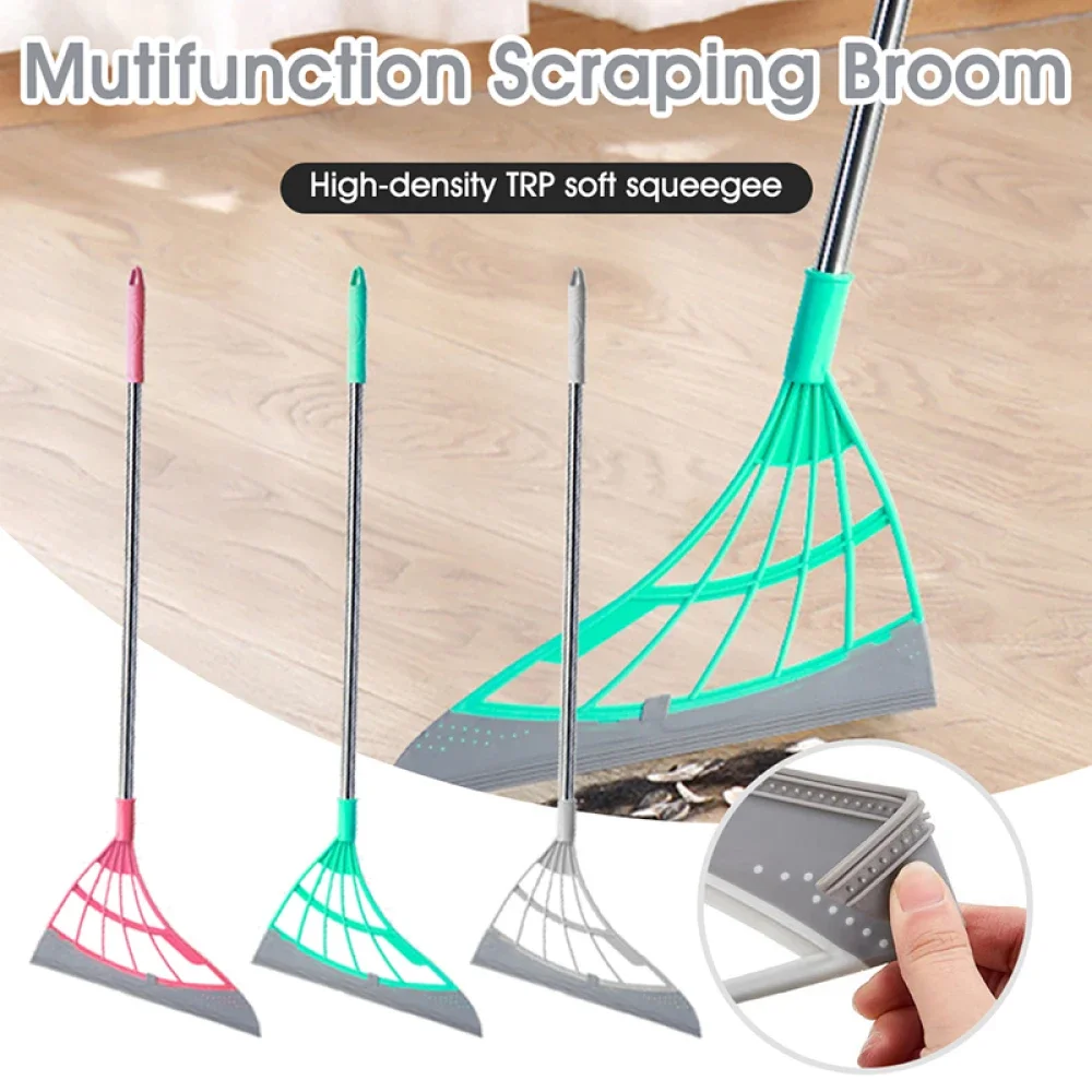 Silicone Scraper Broom Magic Wiper High Place Glass Wiper Floor Mop Household Splicing Cleaning Broom Bathroom Sweeping Water Silicone Scraper Broom Magic Wiper High Place Glass Wiper Floor Mop Household Splicing Cleaning Broom Bathroom Sweeping Water