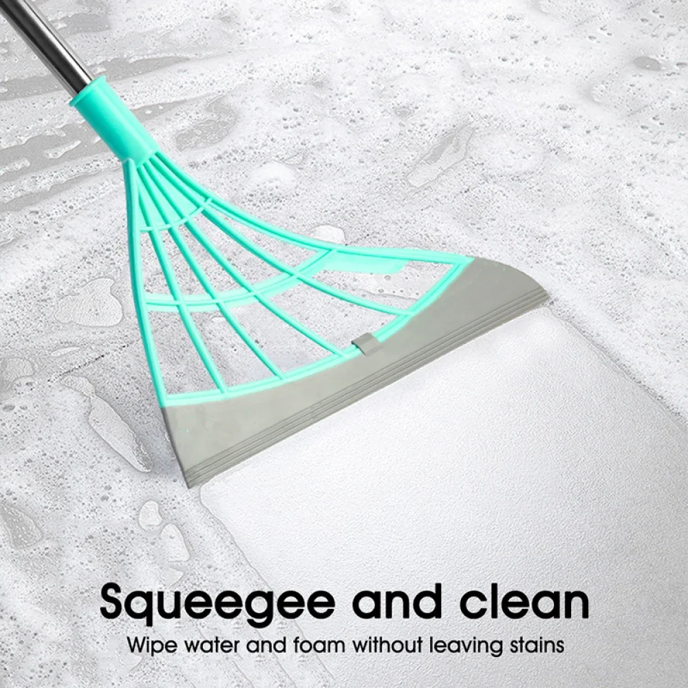 Silicone Scraper Broom Magic Wiper High Place Glass Wiper Floor Mop Household Splicing Cleaning Broom Bathroom Sweeping Water Silicone Scraper Broom Magic Wiper High Place Glass Wiper Floor Mop Household Splicing Cleaning Broom Bathroom Sweeping Water