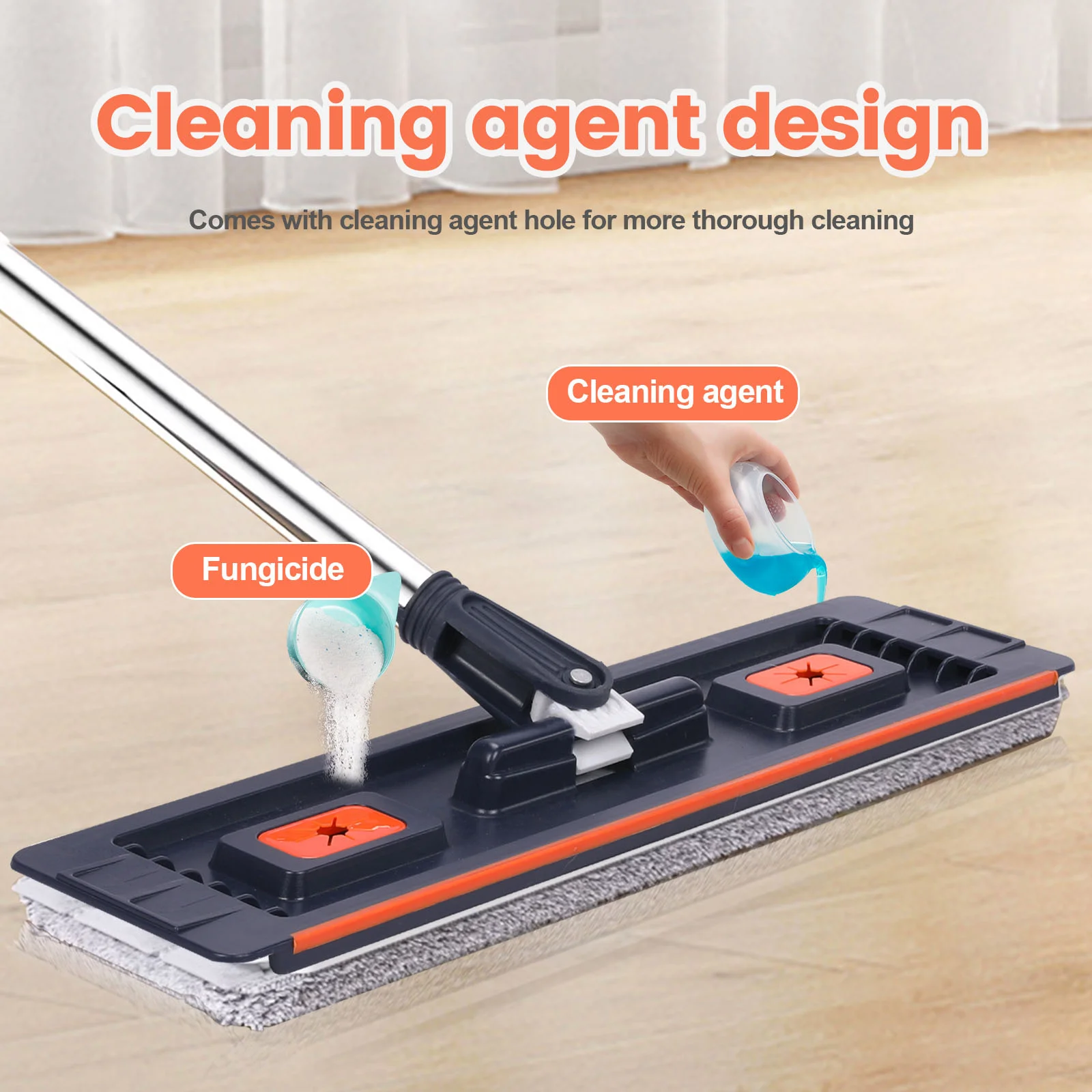 Floor washing mop,, Mop Buckets Separate Clean and Dirty Water,with Bucket Hand Free Lazy Cleaning Mop House Cleaning Floor washing mop,, Mop Buckets Separate Clean and Dirty Water,with Bucket Hand Free Lazy Cleaning Mop House Cleaning