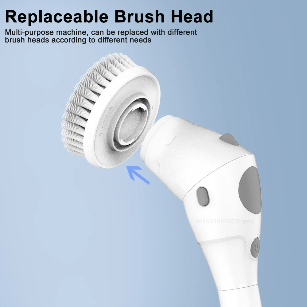 Electric Cleaning Brush 8 in 1 Multifunctional Household Wireless Rotatable Cleaning Brush For Bathroom Kitchen Windows Toilet Electric Cleaning Brush 8 in 1 Multifunctional Household Wireless Rotatable Cleaning Brush For Bathroom Kitchen Windows Toilet